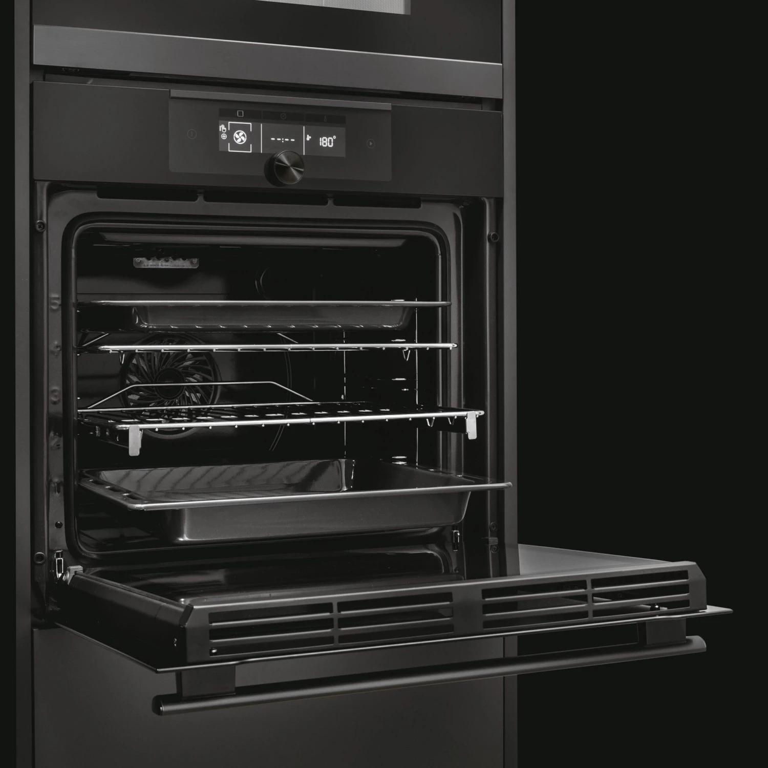 Haier Series 4 HWO60SM5F8BH Built-in Single Oven - Gloss Black 8 Haier Series 4 HWO60SM5F8BH Built-in Single Oven - Gloss Black - Image 6