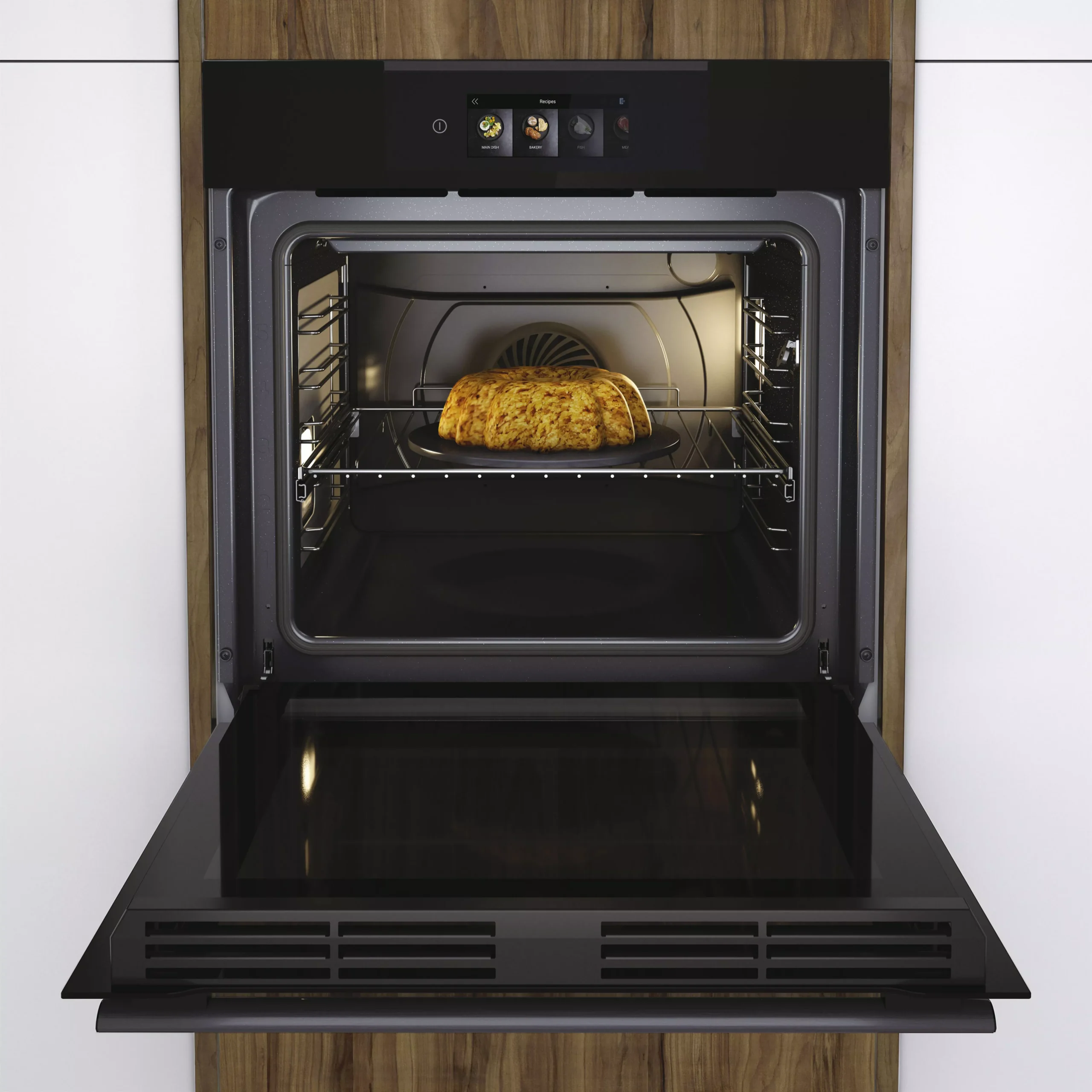 Haier Series 4 HWO60SM5T5BH Built-in Single Oven - Gloss Black 6 Haier Series 4 HWO60SM5T5BH Built-in Single Oven - Gloss Black - Image 4