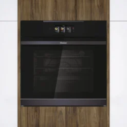 Haier Series 4 HWO60SM5T9BH Built-in Single Oven - Gloss Black -Prime Kitchen haier series 4 hwo60sm5t9bh built in single oven gloss black8059019011004 22c bq
