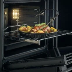 Haier Series 4 HWO60SM5T9BH Built-in Single Oven - Gloss Black -Prime Kitchen haier series 4 hwo60sm5t9bh built in single oven gloss black8059019011004 38c bq