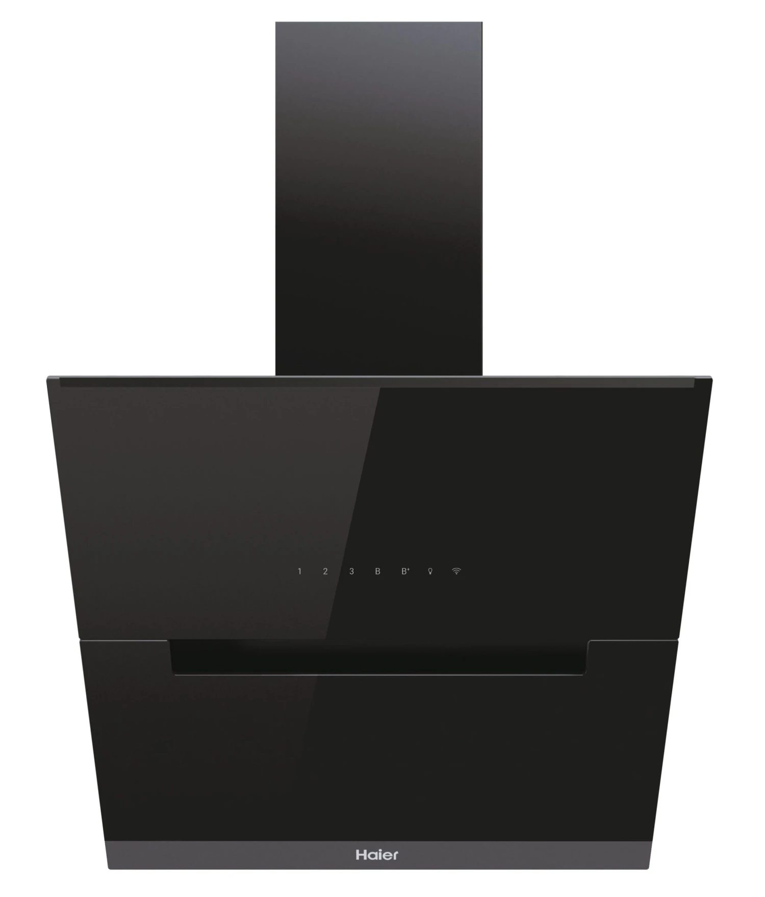 Haier Series 6 HADG6DS46BWIFI Tempered Glass Chimney Cooker Hood (W)60cm - Matt Black 5 Haier Series 6 HADG6DS46BWIFI Tempered Glass Chimney Cooker Hood (W)60cm - Matt Black - Image 3