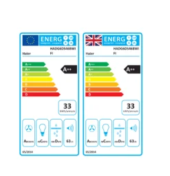 Haier Series 6 HADG6DS46BWIFI Tempered Glass Chimney Cooker Hood (W)60cm - Matt Black 13 Haier Series 6 HADG6DS46BWIFI Tempered Glass Chimney Cooker Hood (W)60cm - Matt Black -Prime Kitchen haier series 6 hadg6ds46bwifi tempered glass chimney cooker hood w 60cm matt black8059019040035 EUP EN