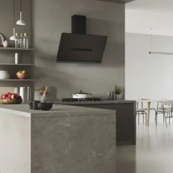 Haier Series 6 HADG9CS46BWIFI Tempered Glass Chimney Cooker Hood (W)90cm - Matt Black -Prime Kitchen haier series 6 hadg9cs46bwifi tempered glass chimney cooker hood w 90cm matt black8059019040028 01i bq