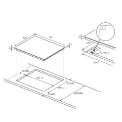Haier Series 6 HAFRSJ64MC 59cm Induction Hob - Black 11 Haier Series 6 HAFRSJ64MC 59cm Induction Hob - Black -Prime Kitchen haier series 6 hafrsj64mc 59cm induction hob black8059019003481 01t bq