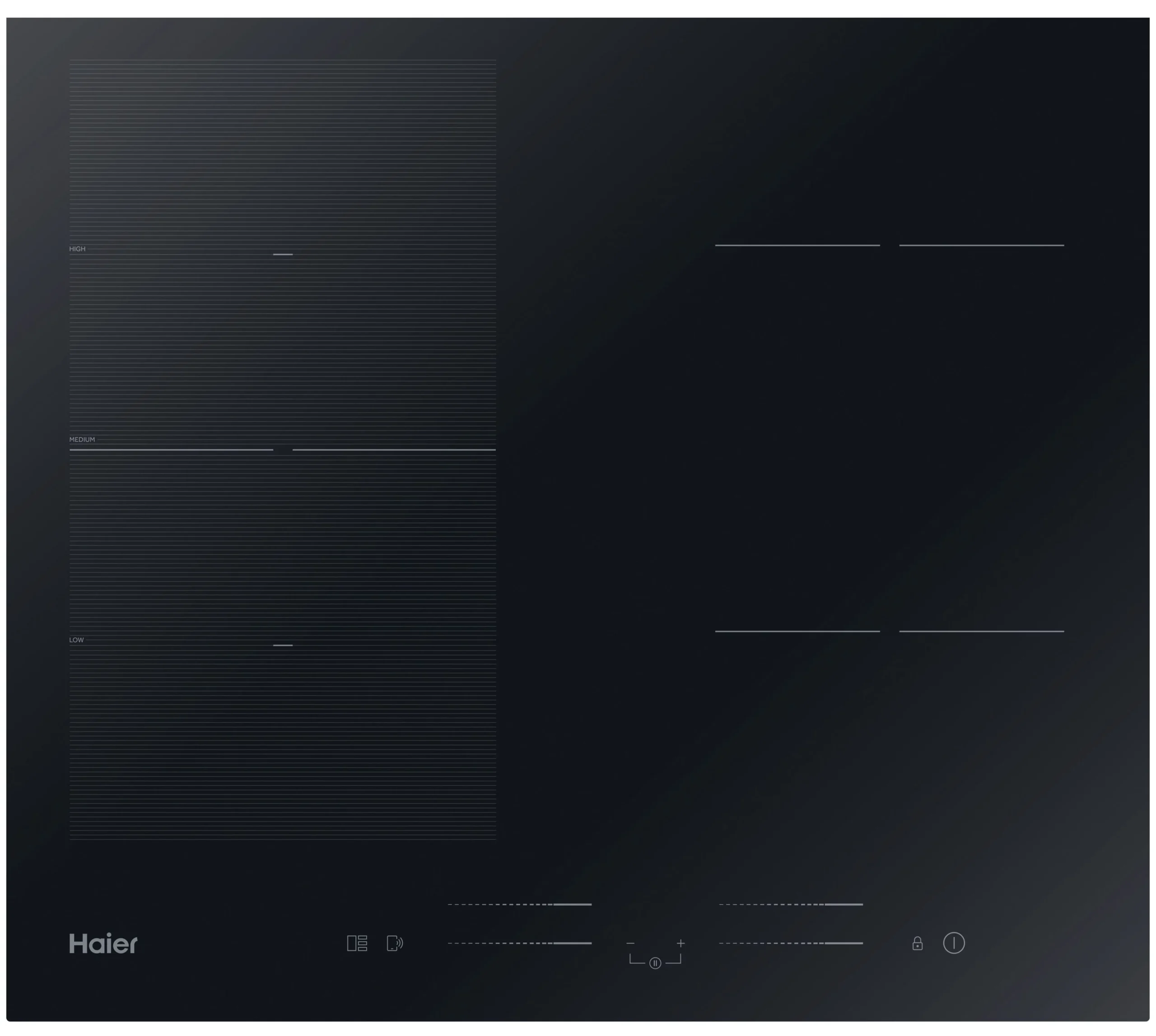 Haier Series 6 HAFRSJ64MC 59cm Induction Hob - Black 3 Haier Series 6 HAFRSJ64MC 59cm Induction Hob - Black