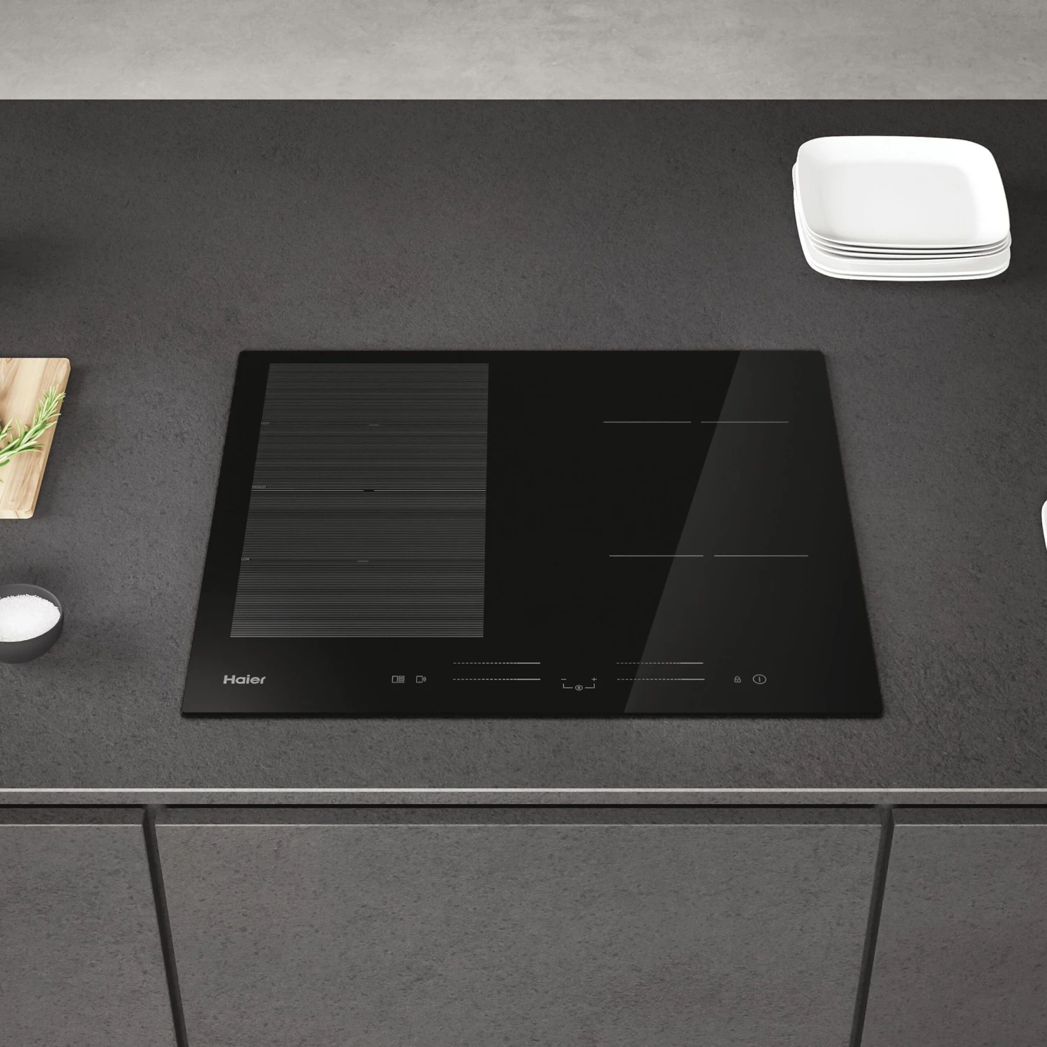 Haier Series 6 HAFRSJ64MC 59cm Induction Hob - Black 6 Haier Series 6 HAFRSJ64MC 59cm Induction Hob - Black - Image 4