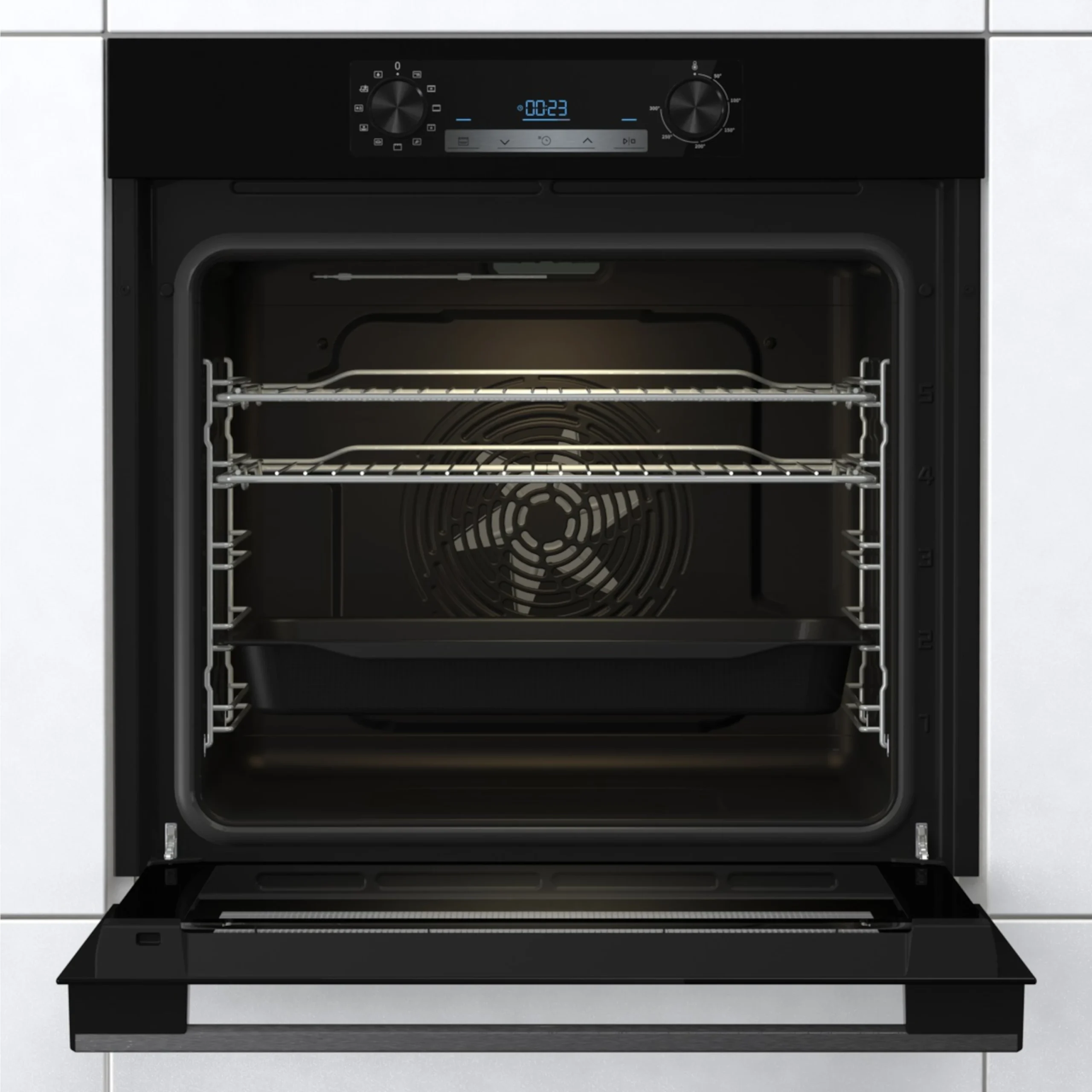 Hisense BI62211CB_BK Built-in Single Multifunction Oven - Black 11 Hisense BI62211CB_BK Built-in Single Multifunction Oven - Black - Image 9