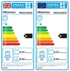 Hisense BI62212AXUK Built-in Single Multifunction Oven - Stainless Steel -Prime Kitchen hisense bi62212axuk built in single multifunction oven stainless steel3838782510892 EUP EN