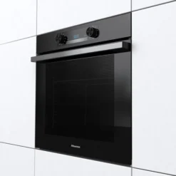 Hisense BI64211PB Built-in Single Multifunction Pyrolytic Oven - Black -Prime Kitchen hisense bi64211pb built in single multifunction pyrolytic oven black3838782640452 03i bq