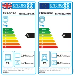 Hisense BSA65222PXUK Built-in Single Multifunction Pyrolytic Oven - Stainless Steel -Prime Kitchen hisense bsa65222pxuk built in single multifunction pyrolytic oven stainless steel3838782512568 EUP EN