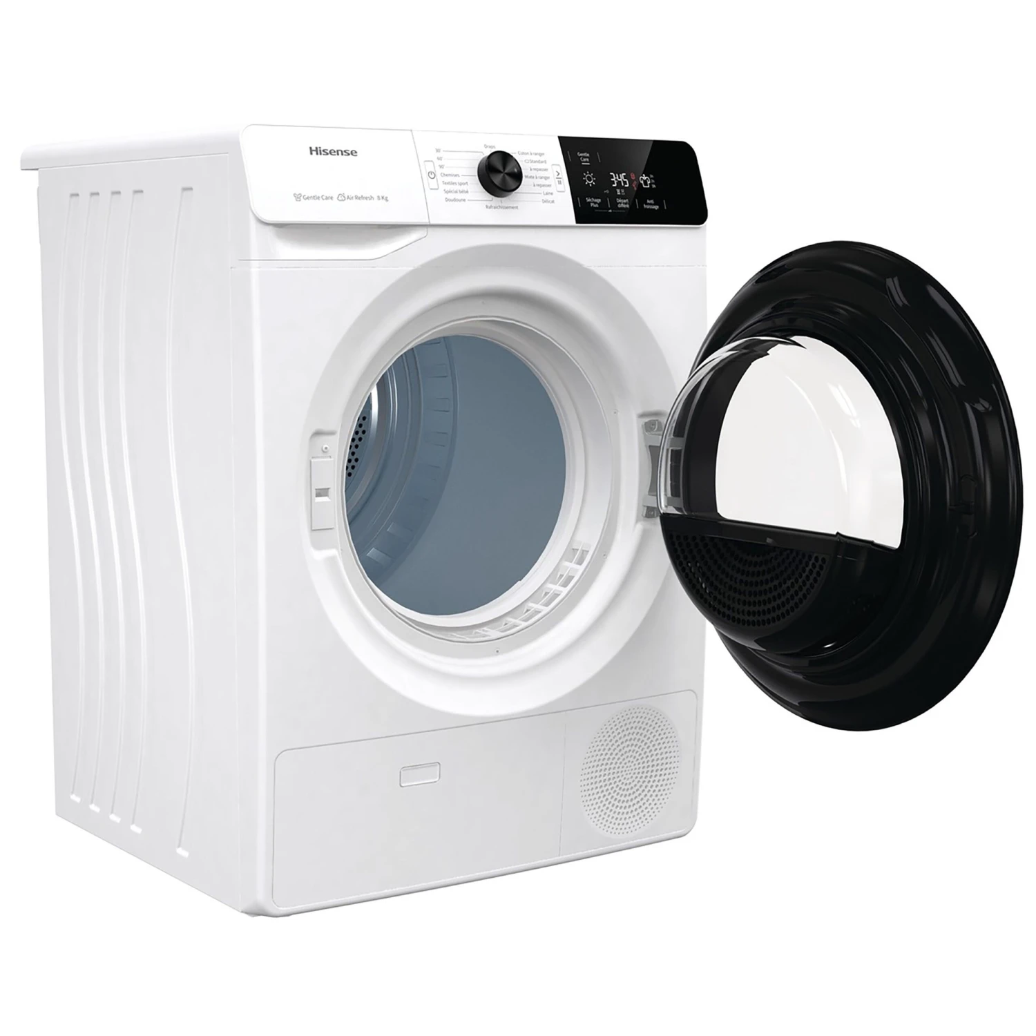 Hisense DCGE802_WH 8kg Freestanding Condenser Tumble Dryer - White 8 Hisense DCGE802_WH 8kg Freestanding Condenser Tumble Dryer - White - Image 6