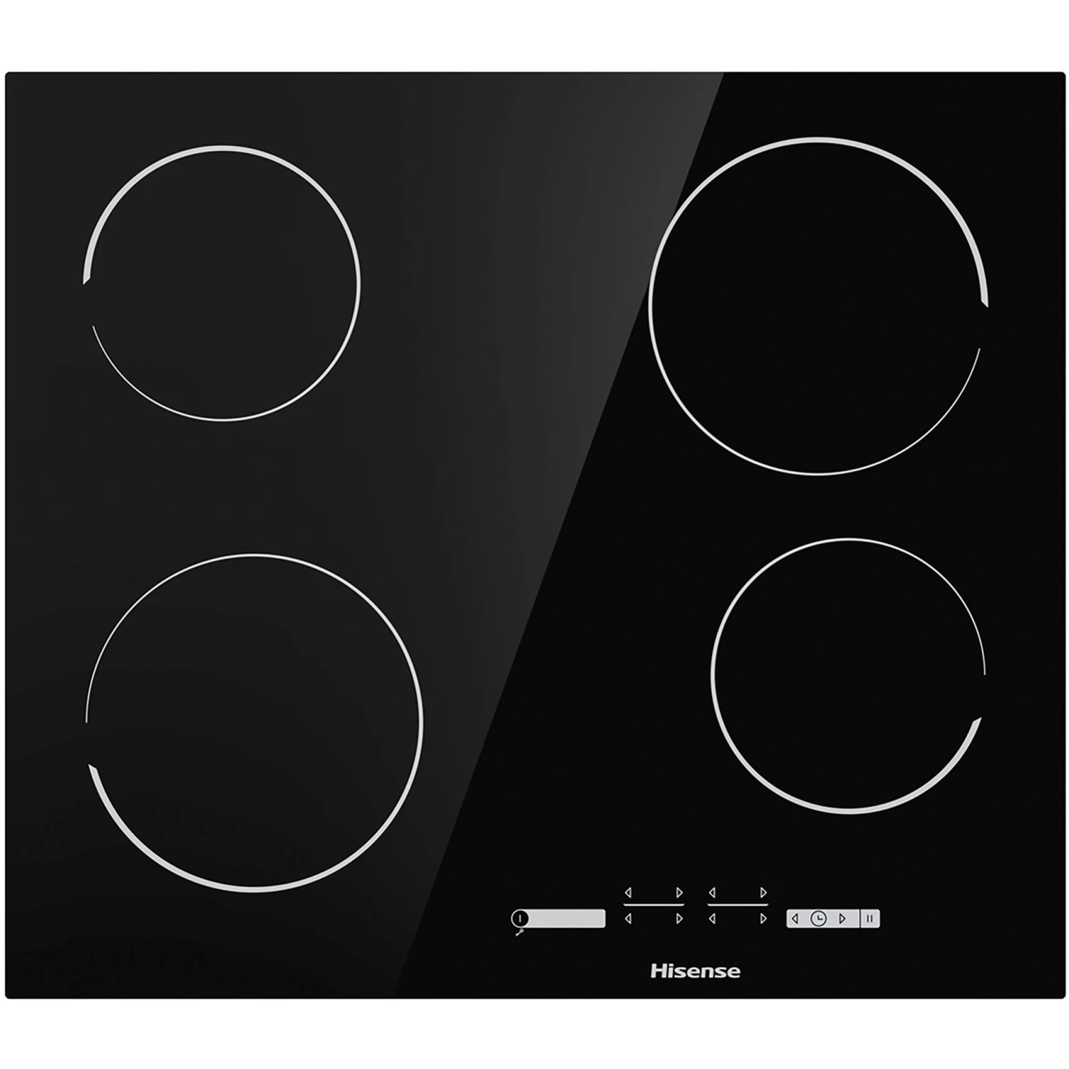 Hisense E6431C (W)59.5cm Ceramic Hob - Black 2 Hisense E6431C (W)59.5cm Ceramic Hob - Black