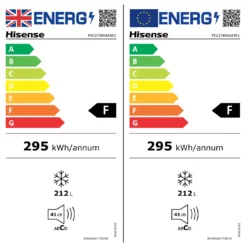 Hisense FIV276N4AW1 Integrated Manual Defrost Freezer - Gloss White -Prime Kitchen hisense fiv276n4aw1 integrated manual defrost freezer gloss white6921727043269 EUP EN