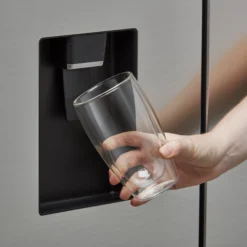 Hisense FMN440W20C American Style Freestanding Frost Free Fridge Freezer - Stainless Steel Effect -Prime Kitchen hisense fmn440w20c american style freestanding frost free fridge freezer stainless steel effect6921727058751 06i bq