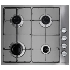 Hisense GM642XSUK_SS (W)58cm Gas Hob