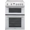 Hisense HDE3211BWUK_WH 60cm Double Electric Cooker With Ceramic Hob - White -Prime Kitchen hisense hde3211bwuk wh 60cm double electric cooker with ceramic hob white3838782476501 01c bq