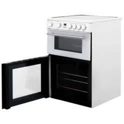Hisense HDE3211BWUK_WH 60cm Double Electric Cooker With Ceramic Hob - White -Prime Kitchen hisense hde3211bwuk wh 60cm double electric cooker with ceramic hob white3838782476501 06c bq