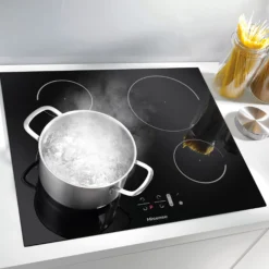 Hisense I6421C_BK (W)59.5cm Electric Hob - Black -Prime Kitchen hisense i6421c bk w 59 5cm electric hob black3838782181429 06i bq