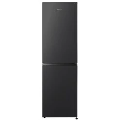 Hisense RB327N4BBE_BK 50:50 Freestanding Frost Free Fridge Freezer - Black