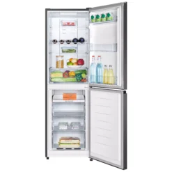 Hisense RB327N4BBE_BK 50:50 Freestanding Frost Free Fridge Freezer - Black -Prime Kitchen hisense rb327n4bbe bk 50 50 freestanding frost free fridge freezer black6921727066244 02c bq