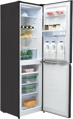 Hisense RB327N4WB1_BK 50:50 Freestanding Frost Free Fridge Freezer - Black -Prime Kitchen hisense rb327n4wb1 bk 50 50 freestanding frost free fridge freezer black6921727042675 05c bq