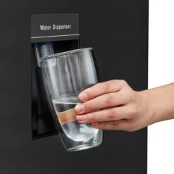 Hisense RB327N4WB1_BK 50:50 Freestanding Frost Free Fridge Freezer - Black -Prime Kitchen hisense rb327n4wb1 bk 50 50 freestanding frost free fridge freezer black6921727042675 06c bq