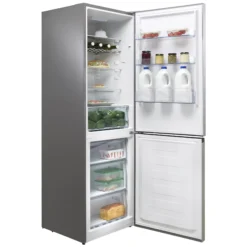 Hisense RB388N4AC10UK 60:40 Freestanding Frost Free Fridge Freezer - Stainless Steel Effect -Prime Kitchen hisense rb388n4ac10uk 60 40 freestanding frost free fridge freezer stainless steel effect6921727051813 02c bq