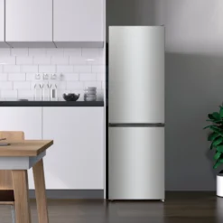 Hisense RB388N4AC10UK 60:40 Freestanding Frost Free Fridge Freezer - Stainless Steel Effect -Prime Kitchen hisense rb388n4ac10uk 60 40 freestanding frost free fridge freezer stainless steel effect6921727051813 06i bq