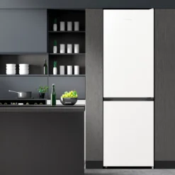 Hisense RB388N4AW10UK 60:40 Freestanding Frost Free Fridge Freezer - White -Prime Kitchen hisense rb388n4aw10uk 60 40 freestanding frost free fridge freezer white6921727051837 06i bq