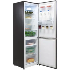 Hisense RB390N4WB1_BK 60:40 Freestanding Frost Free Fridge Freezer - Black -Prime Kitchen hisense rb390n4wb1 bk 60 40 freestanding frost free fridge freezer black6921727046406 02c bq