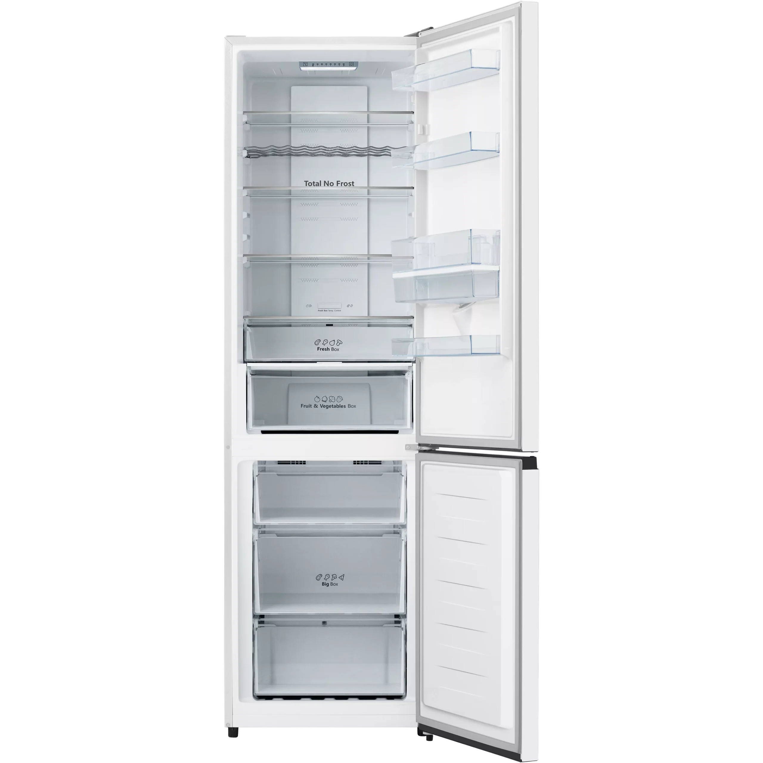 Hisense RB435N4WWE_WH Freestanding Frost Free Fridge Freezer - White 6 Hisense RB435N4WWE_WH Freestanding Frost Free Fridge Freezer - White - Image 4