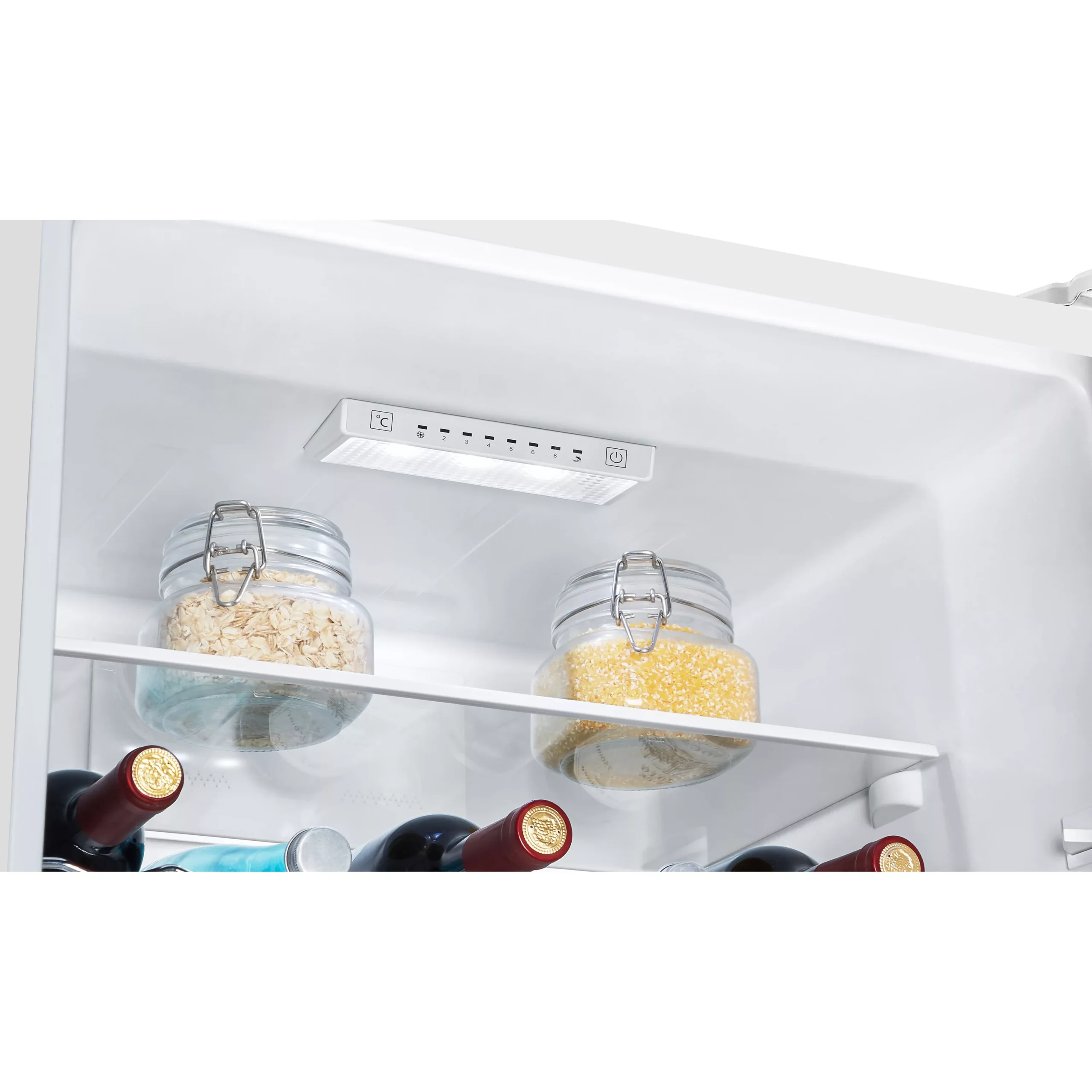 Hisense RB435N4WWE_WH Freestanding Frost Free Fridge Freezer - White 9 Hisense RB435N4WWE_WH Freestanding Frost Free Fridge Freezer - White - Image 7