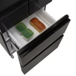 Hisense RF632N4BBF 70:30 Freestanding Frost Free Fridge Freezer - Black -Prime Kitchen hisense rf632n4bbf 70 30 freestanding frost free fridge freezer black6921727062161 05c bq