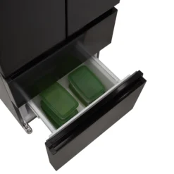 Hisense RF632N4BBF 70:30 Freestanding Frost Free Fridge Freezer - Black -Prime Kitchen hisense rf632n4bbf 70 30 freestanding frost free fridge freezer black6921727062161 06c bq