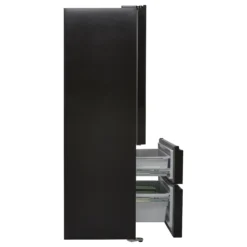 Hisense RF632N4BBF 70:30 Freestanding Frost Free Fridge Freezer - Black -Prime Kitchen hisense rf632n4bbf 70 30 freestanding frost free fridge freezer black6921727062161 07c bq