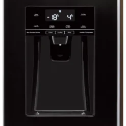 Hisense RS694N4BBF American Style Freestanding Frost Free Fridge Freezer - Black -Prime Kitchen hisense rs694n4bbf american style freestanding frost free fridge freezer black6921727055620 08i bq