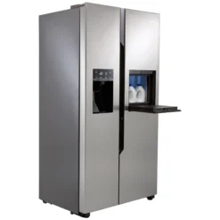 Hisense RS694N4BCF American Style Freestanding Frost Free Fridge Freezer - Stainless Steel Effect -Prime Kitchen hisense rs694n4bcf american style freestanding frost free fridge freezer stainless steel effect6921727055637 03c bq