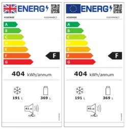 Hisense RS694N4BCF American Style Freestanding Frost Free Fridge Freezer - Stainless Steel Effect -Prime Kitchen hisense rs694n4bcf american style freestanding frost free fridge freezer stainless steel effect6921727055637 EUP EN