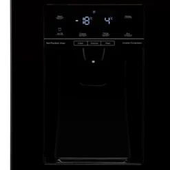 Hisense RS694N4TBF_BK American Style Freestanding Frost Free Fridge Freezer - Black -Prime Kitchen hisense rs694n4tbf bk american style freestanding frost free fridge freezer black6921727054951 02c bq