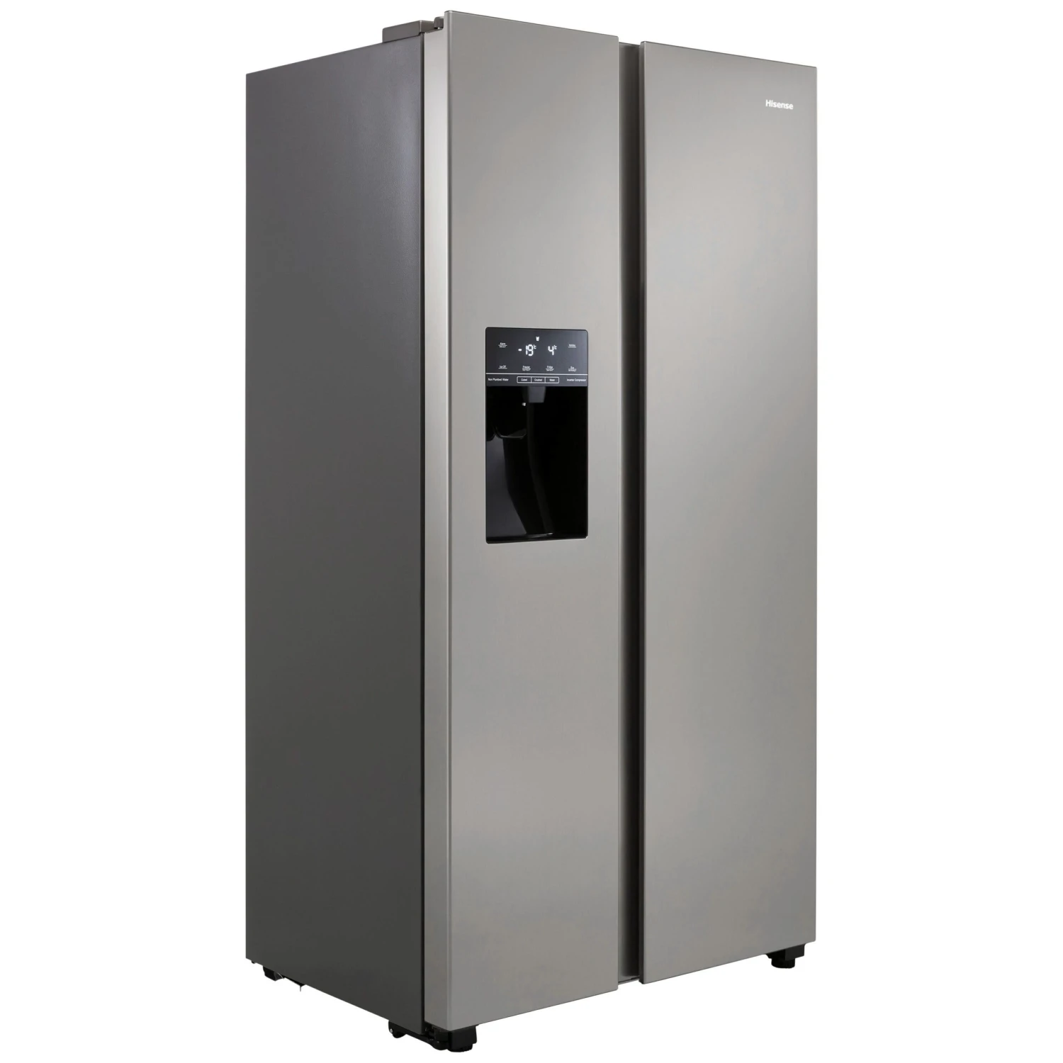 Hisense RS694N4TZF American Style Freestanding Frost Free Fridge Freezer - Stainless Steel Effect 4 Hisense RS694N4TZF American Style Freestanding Frost Free Fridge Freezer - Stainless Steel Effect - Image 2