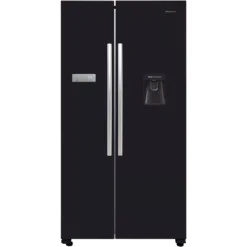 Hisense RS741N4WB11 Freestanding Frost Free Fridge Freezer - Black -Prime Kitchen hisense rs741n4wb11 freestanding frost free fridge freezer black6921727030771 01c bq