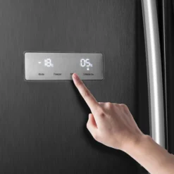 Hisense RS741N4WB11 Freestanding Frost Free Fridge Freezer - Black -Prime Kitchen hisense rs741n4wb11 freestanding frost free fridge freezer black6921727030771 09i bq