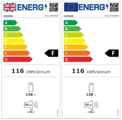 Hisense RUL178D4AW1 Integrated Fridge - White -Prime Kitchen hisense rul178d4aw1 integrated fridge white6921727058140 EUP EN