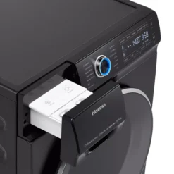 Hisense WDQR1014EVAJMB_BK 10kg/6kg Freestanding Condenser Washer Dryer - Black 18 Hisense WDQR1014EVAJMB_BK 10kg/6kg Freestanding Condenser Washer Dryer - Black -Prime Kitchen hisense wdqr1014evajmb bk 10kg 6kg freestanding condenser washer dryer black6901101813855 04c bq