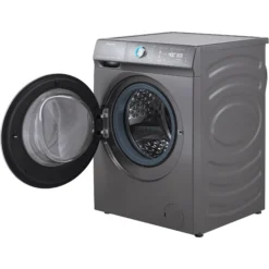 Hisense WDQR1014EVAJMT 10kg/6kg Freestanding Condenser Washer Dryer - Titanium Grey -Prime Kitchen hisense wdqr1014evajmt 10kg 6kg freestanding condenser washer dryer titanium grey6901101813824 04c bq