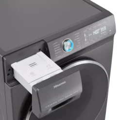 Hisense WDQR1014EVAJMT 10kg/6kg Freestanding Condenser Washer Dryer - Titanium Grey -Prime Kitchen hisense wdqr1014evajmt 10kg 6kg freestanding condenser washer dryer titanium grey6901101813824 06c bq