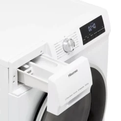 Hisense WDQY1014EVJM 10kg/6kg Freestanding Condenser Washer Dryer - White -Prime Kitchen hisense wdqy1014evjm 10kg 6kg freestanding condenser washer dryer white6901101812643 04c bq