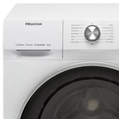 Hisense WFQY9014EVJM 9kg Freestanding 1400rpm Washing Machine - White -Prime Kitchen hisense wfqy9014evjm 9kg freestanding 1400rpm washing machine white6901101812636 02c bq