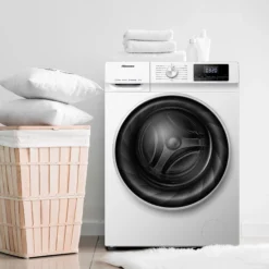 Hisense WFQY9014EVJM 9kg Freestanding 1400rpm Washing Machine - White -Prime Kitchen hisense wfqy9014evjm 9kg freestanding 1400rpm washing machine white6901101812636 09i bq