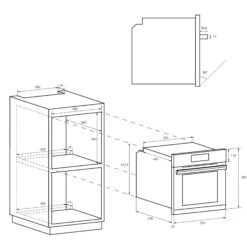 Hoover H-Oven 500 HOC5S047INWIFI / 33703441 Built-in Single Multifunction Oven - Black -Prime Kitchen hoover h oven 500 hoc5s047inwifi 33703441 built in single multifunction oven black8059019050492 01t bq